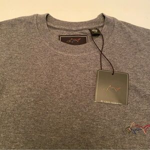Greg Norman Collection Heather Gray Tee size L
